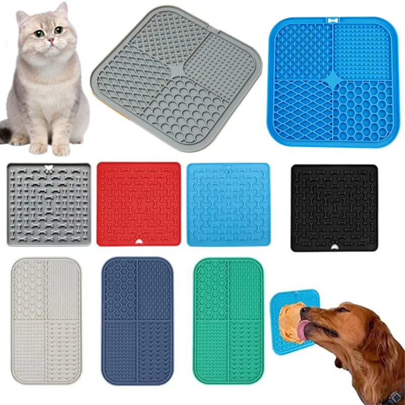 Amoripet LickPad – Silicone Anti-Anxiety Pet Feeding Mat