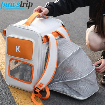 Amoripet ExpandPack – Expandable & Breathable Pet Backpack