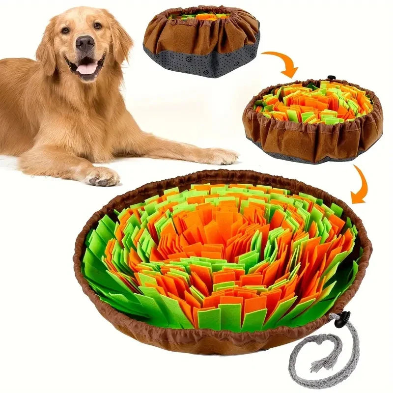 Amoripet SniffPad – Foldable Felt Sniffing Mat for Pets - amoripet
