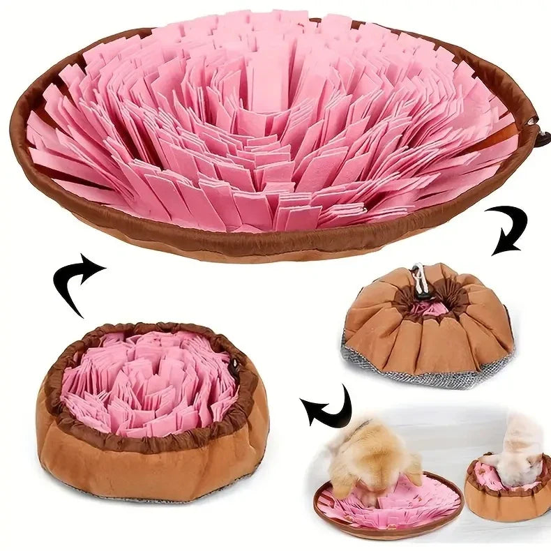 Amoripet SniffPad – Foldable Felt Sniffing Mat for Pets - amoripet