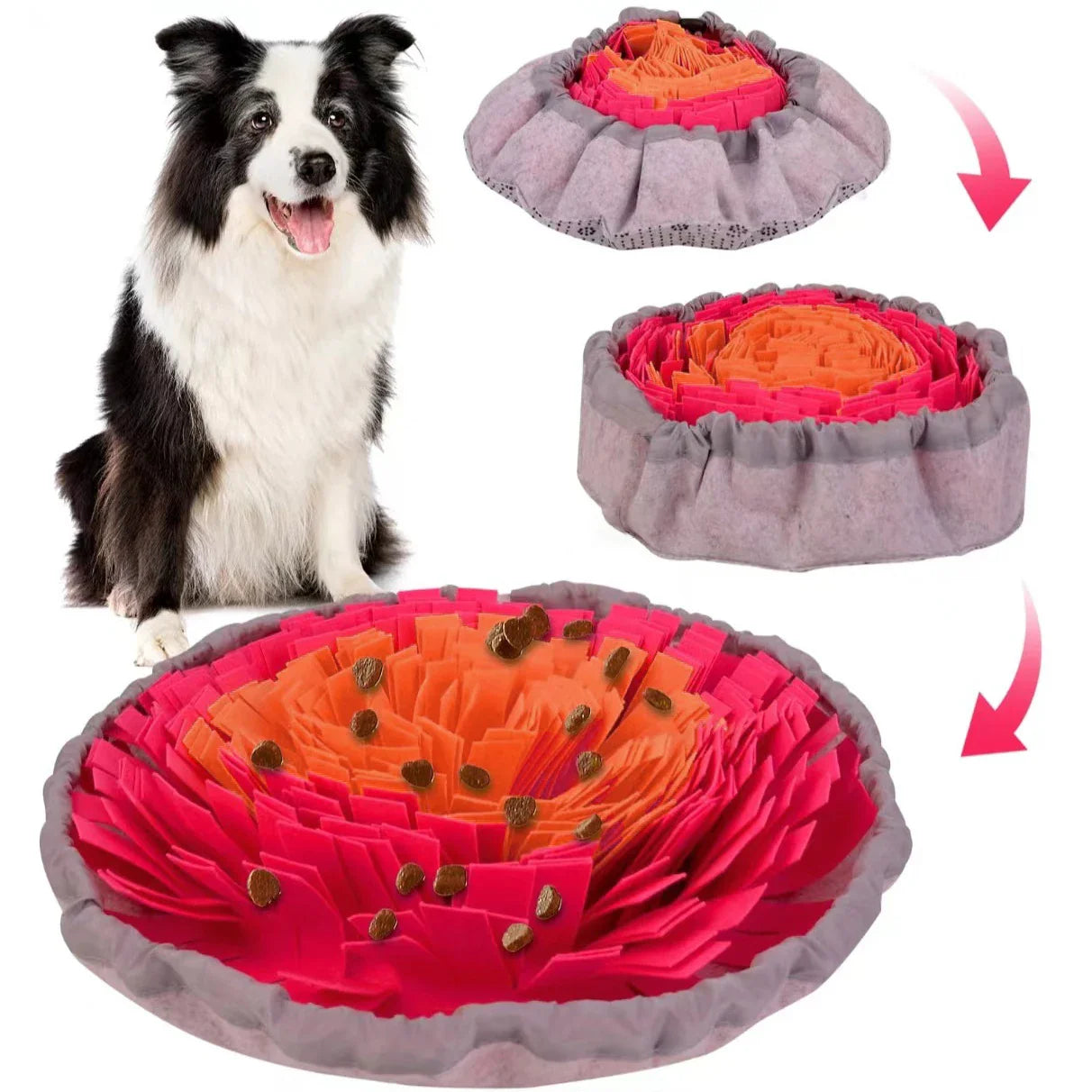 Amoripet SniffPad – Foldable Felt Sniffing Mat for Pets - amoripet