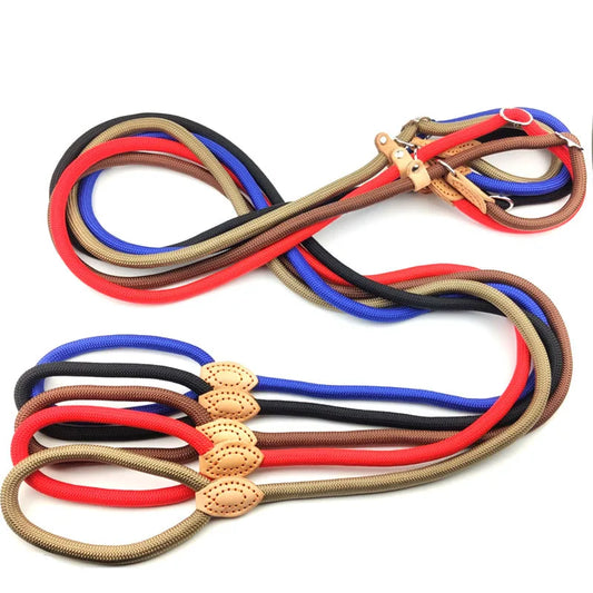 Amoripet SlipRope Trainer – Adjustable Rope Training Collar for Dogs