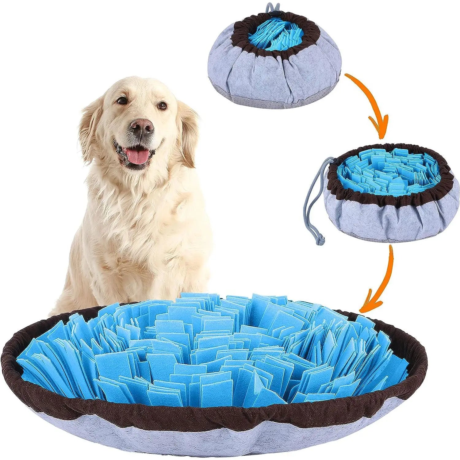 Amoripet SniffPad – Foldable Felt Sniffing Mat for Pets - amoripet